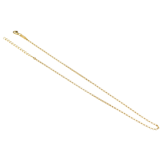 Rolo Chain Gold 40+5 Cm