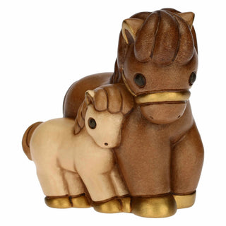 Cavallo Con Puledro - Presepe Classico Thun 7,2 x 4,6 x 7,2 cm h - Armando Poggi Firenze