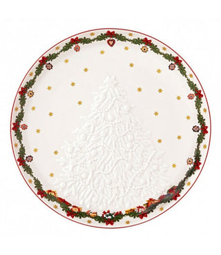 Ciotola di Natale con Albero in Rilievo