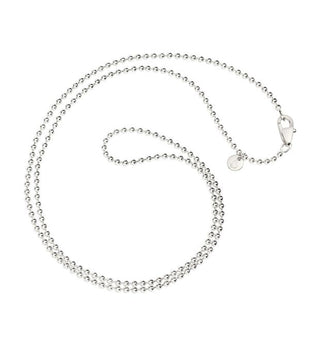 Silver Bubbles Necklace 40 cm