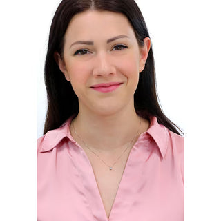 Girocollo Oro 18KT Diamanti P.Ct. 5 Col. G Purezza Si