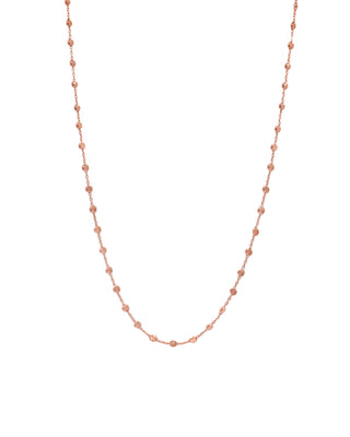 Rosè Diamond Discs Necklace