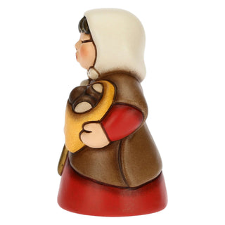 Donna Con Castagne - Presepe Classico Thun - Armando Poggi Firenze