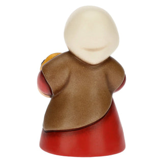 Donna Con Castagne - Presepe Classico Thun - Armando Poggi Firenze