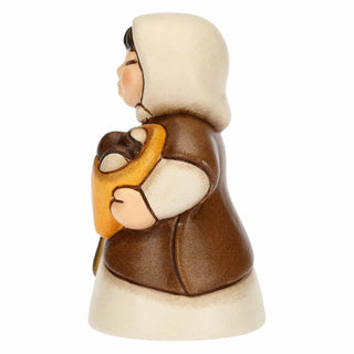 Donna con castagne - Presepe Classico Thun - Armando Poggi Firenze