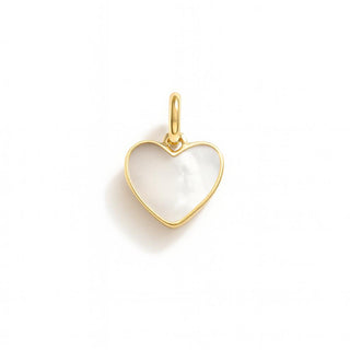 Facco Gioielli Charm Cuore in Oro 9 Kt e Madreperla – Armando Poggi Firenze