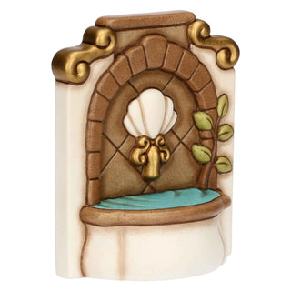 Fontana in ceramica Presepe Classico Thun 10,1x4,3x12 cm - Armando Poggi Firenze