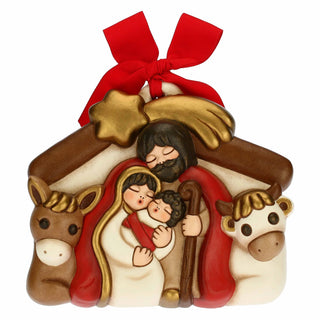 Formella Presepe Thun 15,3 x 4 x13 cm h - Armando Poggi Firenze