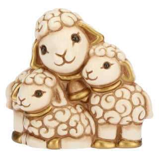 Gruppo Di Pecore - Presepe Classico Thun 6,1 x 3,3 x 5,5 cm h - Armando Poggi Firenze