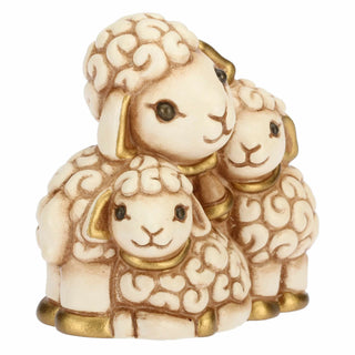 Gruppo Di Pecore - Presepe Classico Thun 6,1 x 3,3 x 5,5 cm h - Armando Poggi Firenze