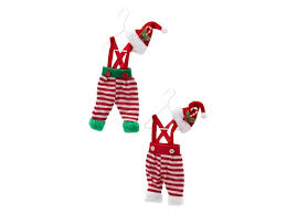 Dec.Vestiti Elfo (singolo addobbo)