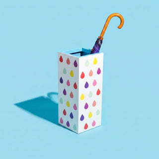 Portaombrelli In Metallo "Umbrella" Cm 22x22x54 - DROPS