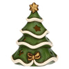 Porta tea-light albero di Natale in ceramica