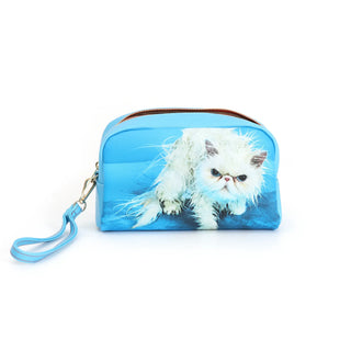 Beauty Case In PU Stampato "Toiletpaper" Cm 23x8 H 13 - ANGRY