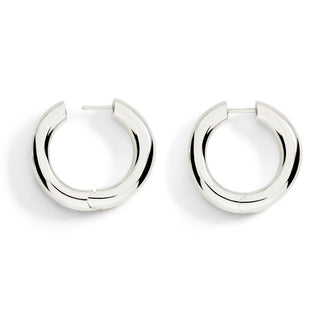 Orecchini Hoop Large DoDo Pepita Argento 925