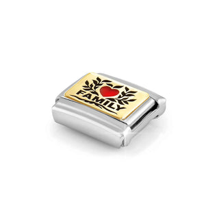 Link Composable Classic Family Cuore Rosso