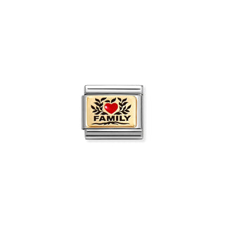 Link Composable Classic Family Cuore Rosso