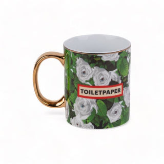 Toiletpaper Home Porcelain Mug - Rose