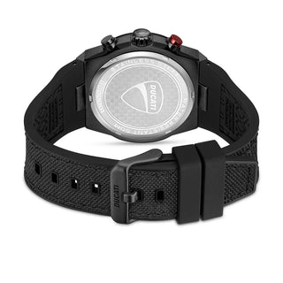 Orologio da uomo Chrono Ducati Dt007 Black Dial Bk Case