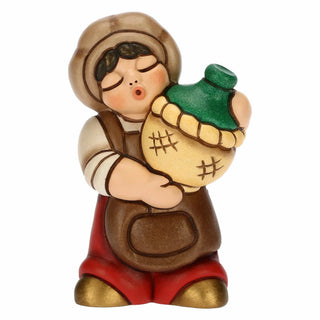 Oste con damigiana - Presepe Classico Thun - Armando Poggi Firenze