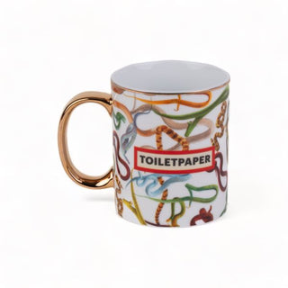 Toiletpaper Home Porcelain Mug - Snakes