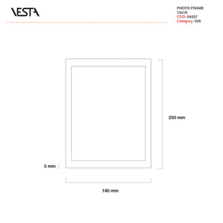 Medium Photo Frame 13X18 Decor Ethnic