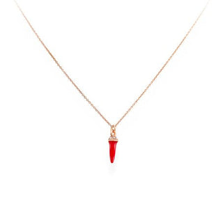 Collana Cornetto Smalto-Gioielleria-Versari-Armando Poggi
