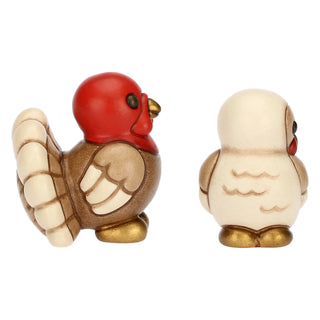 Set 2 tacchini - Presepe Classico Thun - Armando Poggi Firenze