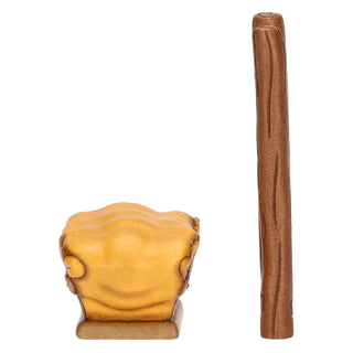Set scala e mangiatoia in ceramica Presepe Classico Thun - Armando Poggi Firenze