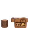 Classic Nativity Scene ceramic carpenter's table set