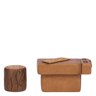 Set tavolo falegnameria in ceramica Presepe Classico Thun - Armando Poggi Firenze