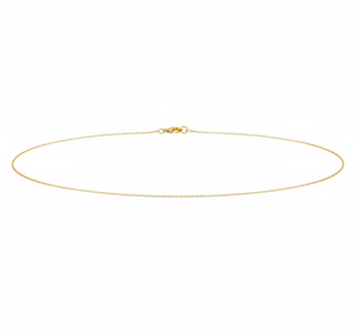 18kt Yellow Gold "Forzatina" Chain Necklace – 1.7mm Link, 45cm