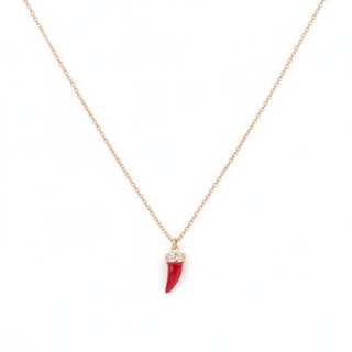 Collana Corno Smalto-Gioielleria-Versari-Armando Poggi