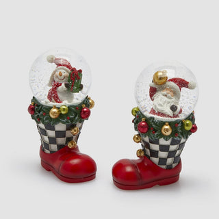 Sfera Acqua Scarpone Scacchi