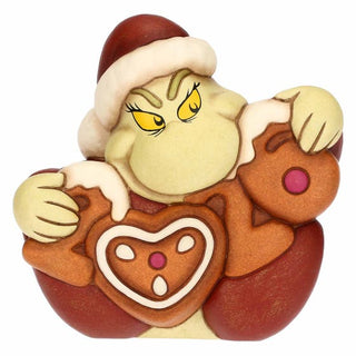 Grinch Buon Anno 2026 in ceramica