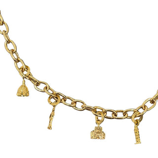 Charm Pendente Giglio di Firenze Oro