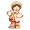 Ceramic bagpiper for classic nativity scene